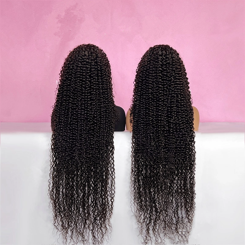 40inch Virgin Hair 13x4 HD Lace Frontal Wig Jerry Curly Wigs